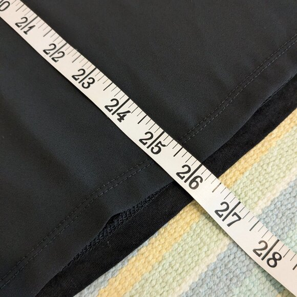 ⭐ Black Ann Taylor LOFT Mixed Media flowy sleeveless blouse Small - Picture 7 of 9